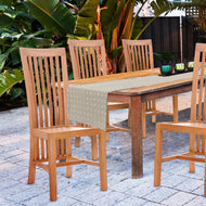 Teak Wood Balero Side Chair - La Place USA Furniture Outlet