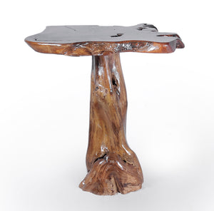 Teak Wood Slab Bar Table - La Place USA Furniture Outlet