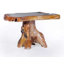 Teak Wood Slab Coffee Table - La Place USA Furniture Outlet