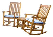 Teak Wood Santiago Rocking Chair - La Place USA Furniture Outlet