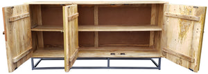 Mozaic Mango Wood Cabinet - La Place USA Furniture Outlet