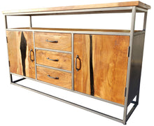 Oceanside Acacia Wood Buffet/Media Center - La Place USA Furniture Outlet