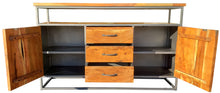 Oceanside Acacia Wood Buffet/Media Center - La Place USA Furniture Outlet