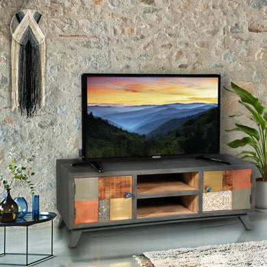 Picasso Recycled Mango Wood Media Center