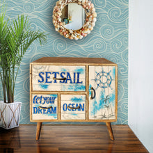 Seaside Recycled Mango Wood Chest with 3 Drawers