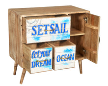 Seaside Mango Wood Chest with 3 Drawers - La Place USA Furniture Outlet