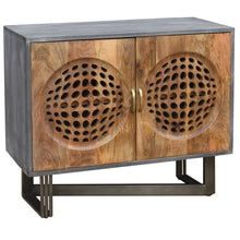 Lamat Mango Wood Bathroom Linen Cabinet