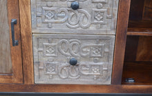 Balam Mango Wood Sideboard with 2 Doors and 2 Drawers
