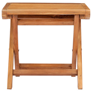 Teak Wood Miami Footstool / Side Table