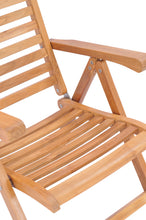 Teak Wood Italy Reclining Chair - La Place USA Furniture Outlet