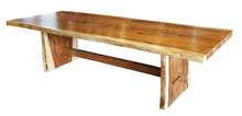 Suar Live Edge Unique Slab Dining/Conference Table - 138" Long (choice of table tops) - La Place USA Furniture Outlet