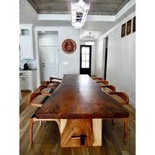 Suar Live Edge Unique Slab Dining Table / Conference Table - 118" Long (choice of table tops)