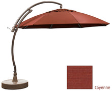 Sun Garden 13 Ft. Easy Sun Cantilever Umbrella and Parasol, the Original from Germany, Cayenne Canopy with Bronze Frame - La Place USA Furniture Outlet