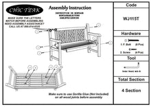 Teak Wood Chippendale Triple Bench - La Place USA Furniture Outlet