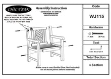 Teak Wood Chippendale Arm Chair - La Place USA Furniture Outlet
