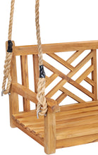 Teak Wood Chippendale Double Swing - La Place USA Furniture Outlet
