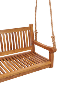 Teak Wood Elzas Double Swing - La Place USA Furniture Outlet