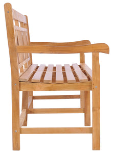 Teak Wood O Bench Extra Large, 8 Foot - La Place USA Furniture Outlet