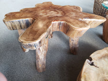 Brazil Suar Wood Unique Slab Coffee Table - La Place USA Furniture Outlet